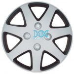 DISCONTINUED - 13 Inch Wheel Covers Sil/Matt Black