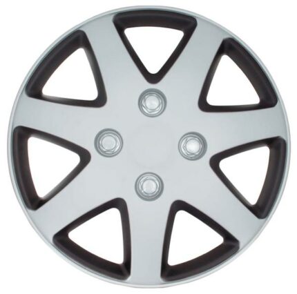 DISCONTINUED - 13 Inch Wheel Covers Sil/Matt Black