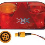 Tail Lamp Universal Left Hand Truck/Trail.12/24V