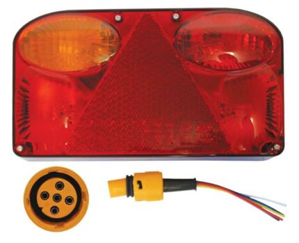 Tail Lamp Universal Left Hand Truck/Trail.12/24V