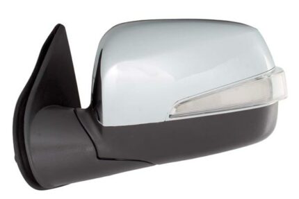 Mirror Chrome/Black Dmax Left Hand 2009-2011 Led