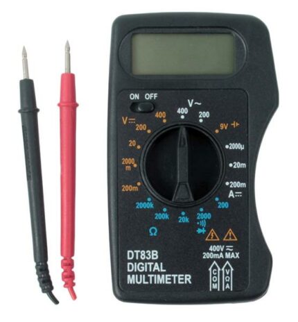 Multi-Meter Digital 20-400V Ac/Dc