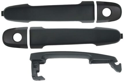 Door Outer Front Set Black Toyota Hi-Lux 05-12