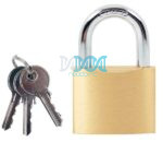 Brass Padlocks 60mm Tri-Link