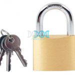 Brass Padlocks 60mm Tri-Link