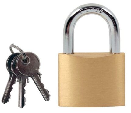 Brass Padlocks 38mm Tri-Link