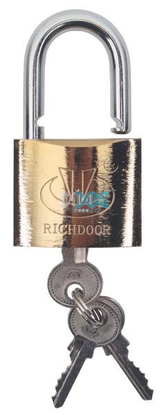 Brass Plated Lock 50mm