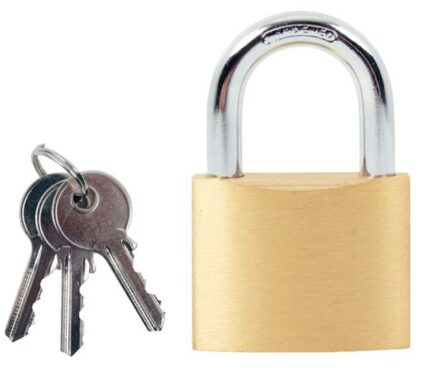 Brass Padlocks 25mm Tri-Link