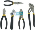 Plier Set 5 Piece 6 Dipped Handle