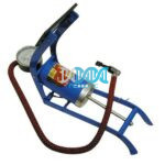 Single Barrel Foot Pump With Gauge