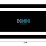 Racing Strips Black/Black 20cmx4.5M