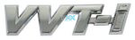 Logo Vvt-I Chrome With Red I