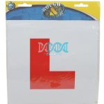 Learner Driver Red Lc 24X24cm