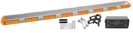 Led Emergency Bar Lamp Amber 10-30V