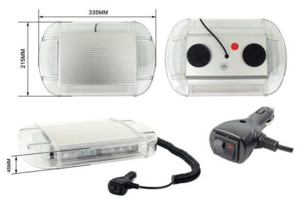 Led Bar Lamp Amber Magnetic 12V