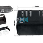 Led With Screen Beacon Lamp Amber 210X45mm