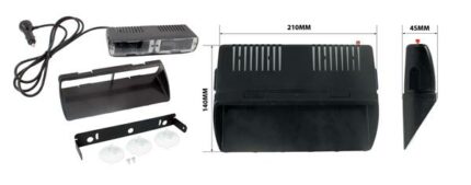 Led With Screen Beacon Lamp Green 210*45mm