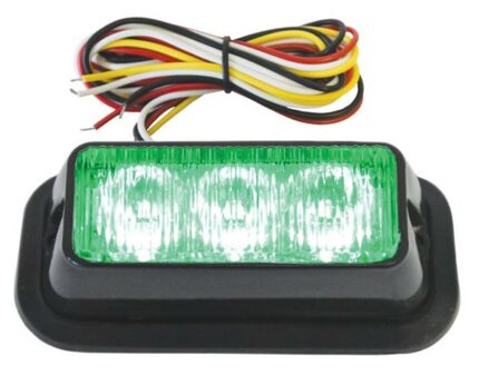 Led Warning Lamp 1W 12V Green
