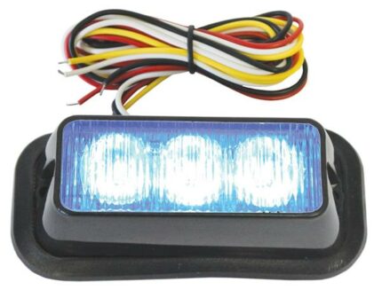 DISCONTINUED - Led Warning Lamp 1W 12V Blue