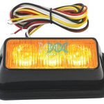 Led Warning Lamp 1W 12V Amber