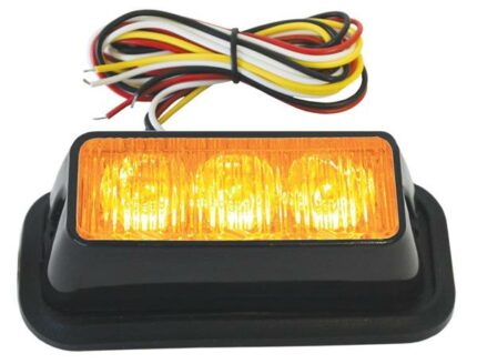 Led Warning Lamp 1W 12V Amber