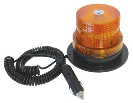 Led Strobe Lp Amber Magn.With Plug 12-80V