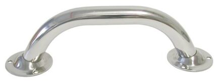 Handrail With Flange End 200X22mm 316 Stainless Steel