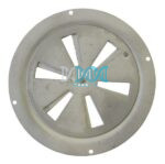 Butterfly Vent 125mm 304Ss