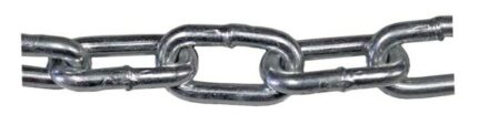 Chain 8mm Electrical Galvanized 30M Bagged