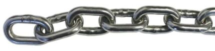 Chain 8mmx5M 316 Stainless Steel Medium Link