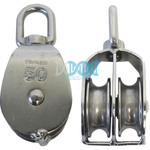 Double Swivel Pulley 50mm Stainless Steel 304