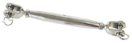 Closed Body Turn Buckle 10mm Jaw On Jaw