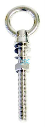 Eye Bolt Long With 2 Washers & Nut 316 Stainless Steel