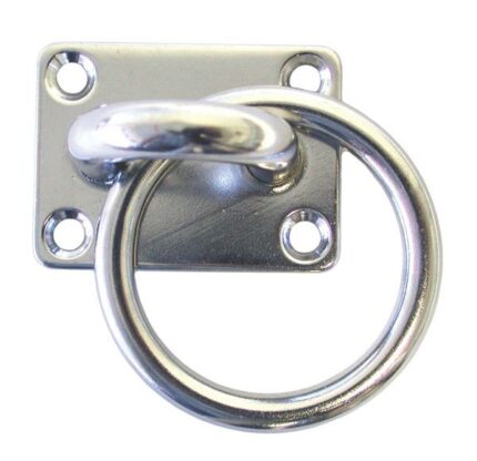 Eye Plate With Ring 10mm 304 Stainless Steel