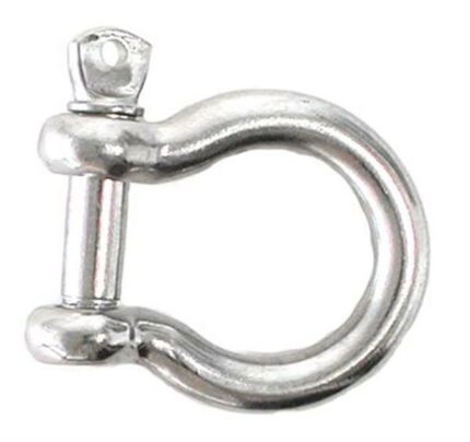 Euro Bow Shackle 12mm 316 Stainless Steel