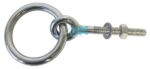 Eye Bolt With Welded Ring 8mm 316 Stainless Steel