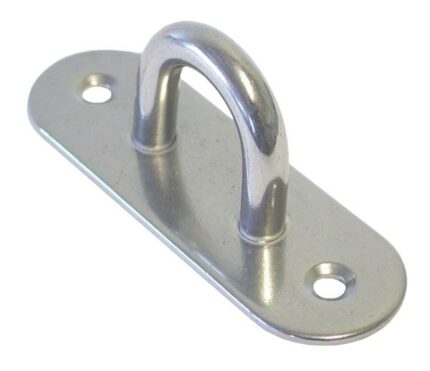 Eye Plate Oval 9mm 304 Stainless Steel
