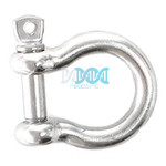 Euro Bow Shackle 10mm 316 Stainless Steel