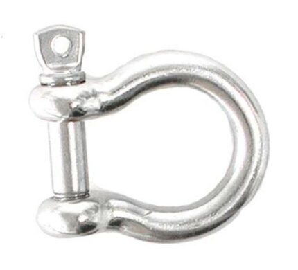 Euro Bow Shackle 10mm 316 Stainless Steel