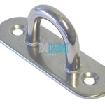 Eye Plate Oval 8mm 304 Stainless Steel