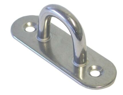 Eye Plate Oval 8mm 304 Stainless Steel