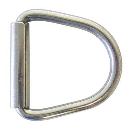 D Ring With Roller 7X66X61mm 316 Stainless Steel