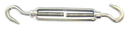 Frame Turnbuckle Hook-Hook 5mm 316 Stainless Steel