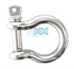 Euro Bow Shackle 8mm 316 Stainless Steel