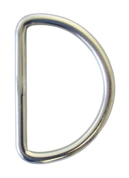 D Ring 5X50X47mm 316 Stainless Steel