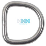 D Ring 5X30X27mm 316 Stainless Steel