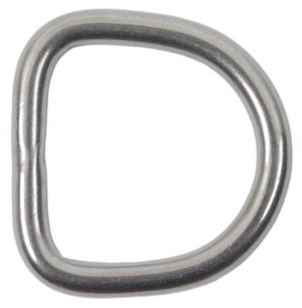 D Ring 5X30X27mm 316 Stainless Steel
