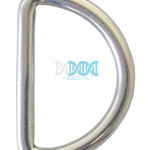 D Ring 4X30X27mm 316 Stainless Steel