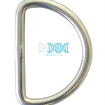 D Ring 3X25X22mm 316 Stainless Steel
