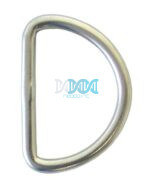 D Ring 3X25X22mm 316 Stainless Steel